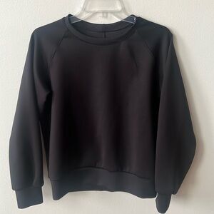 LOU Black Long Sleeve Sweatshirt by LOU made in TX